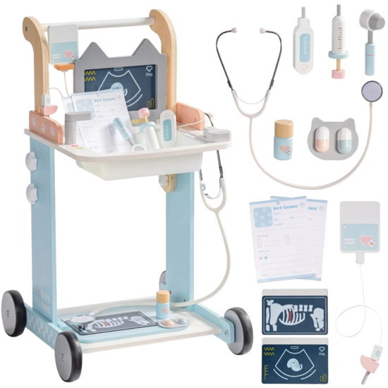 Vaikų veterinarijos klinikos žaidimų rinkinys